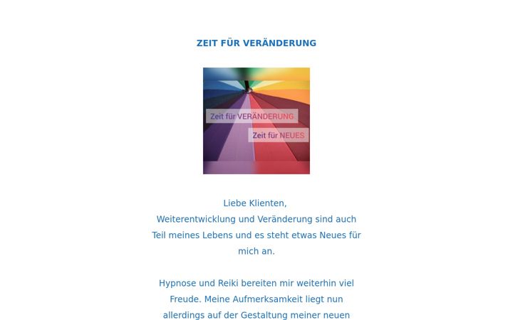 Екранна снимка на hypnose-reiki-duesseldorf.de