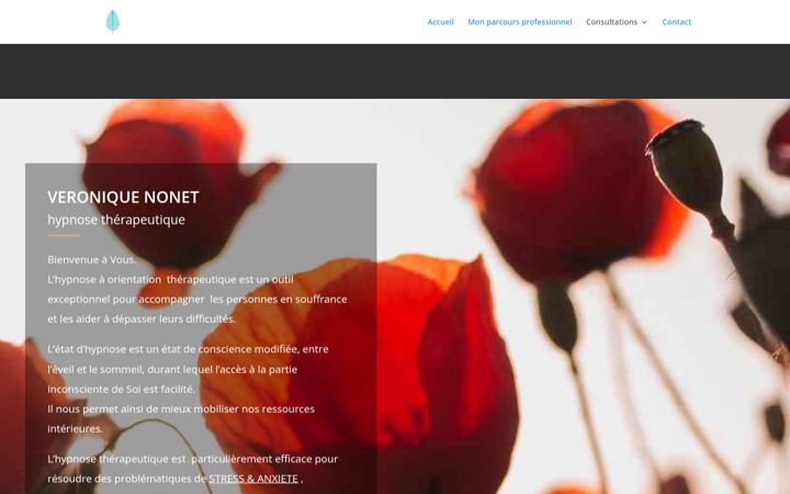 Screenshot of hypnosebelgique.be