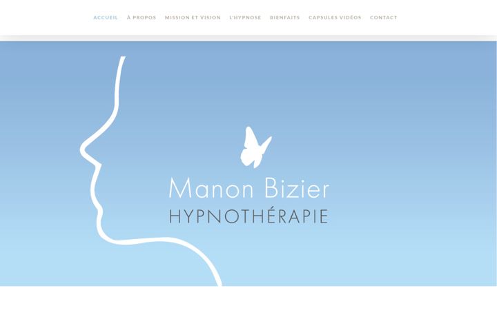 Screenshot stránky hypnosemanonbizier.com