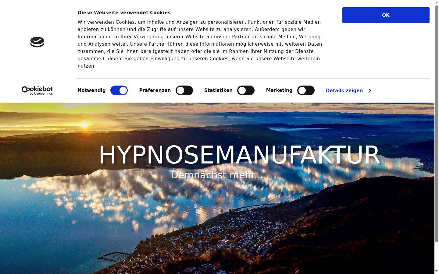 Screenshot tal-banner tal-kunsens muri qabel kwalunkwe interazzjoni