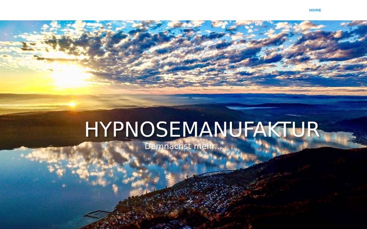 Screenshot of hypnosemanufaktur.de