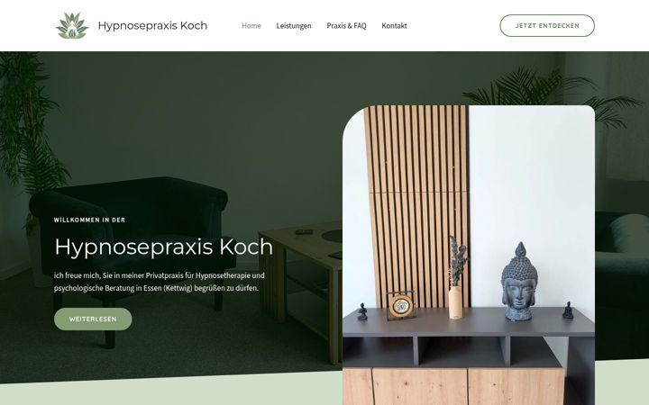 Zrzut ekranu hypnosepraxis-koch.de