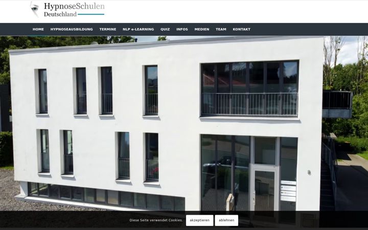 Screenshot di hypnoseschulen-deutschland.de