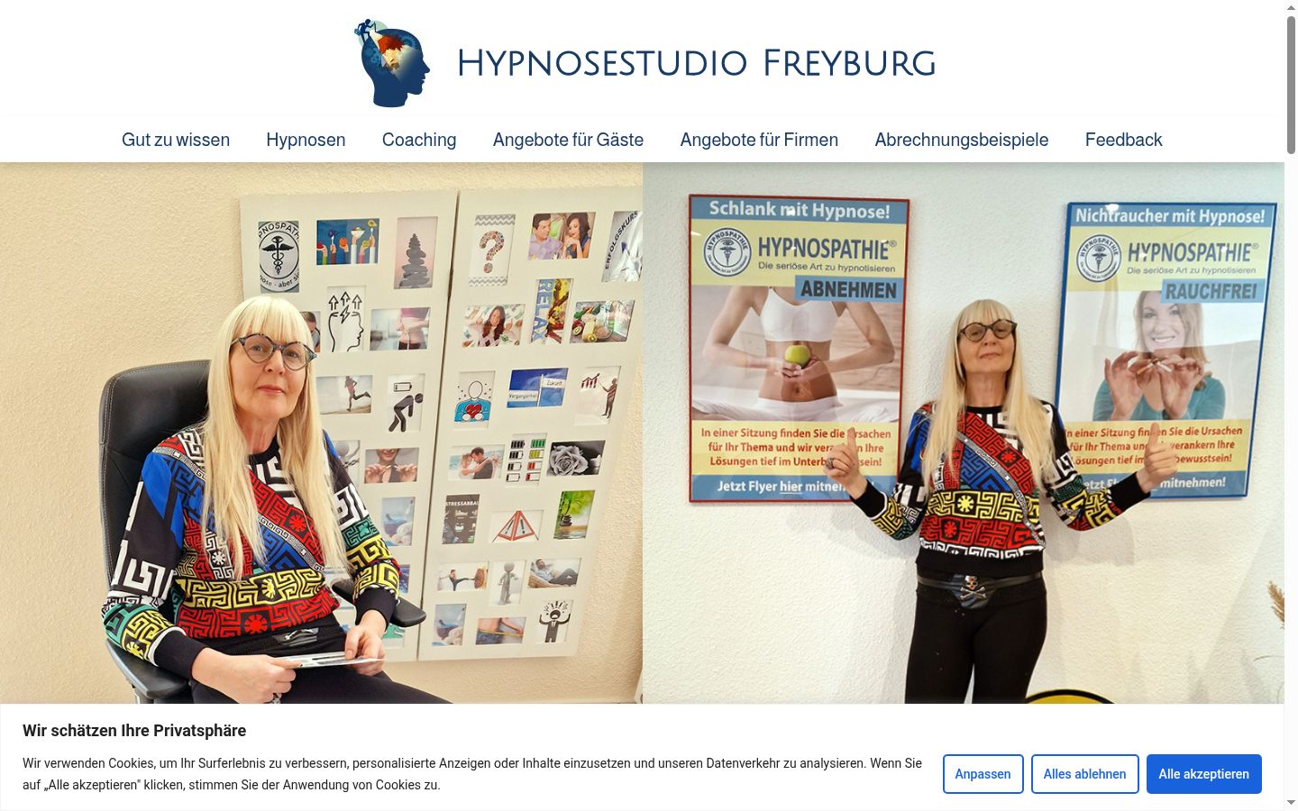 Screenshot tal-banner tal-kunsens muri qabel kwalunkwe interazzjoni