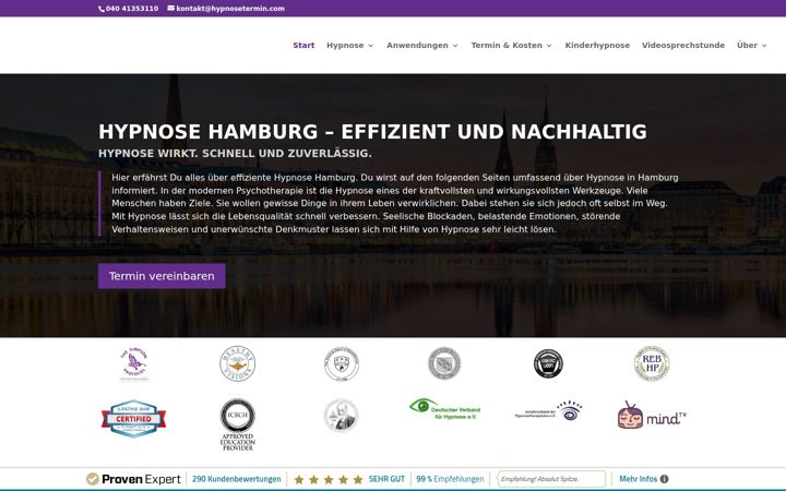 Képernyőkép: hypnosetermin.com