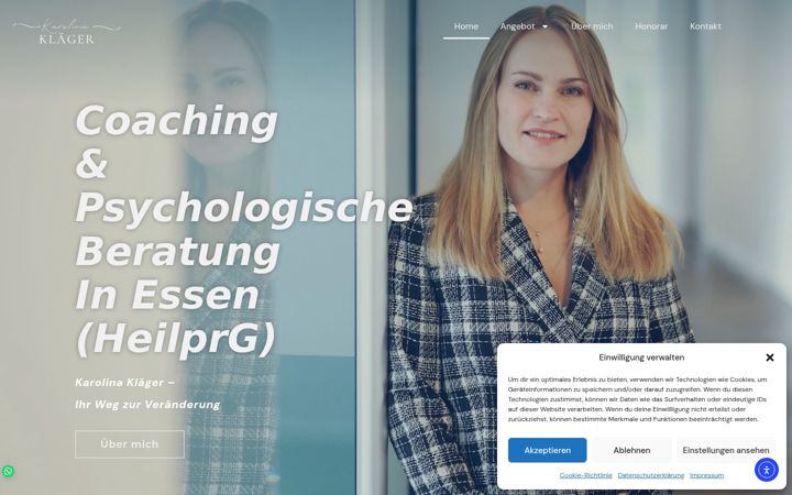 Screenshot of hypnosio.de