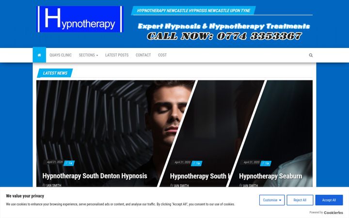 Képernyőkép: hypnotherapynewcastle.com