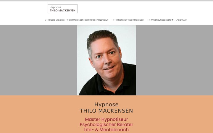 Screenshot of hypnotiseur-mackensen.de