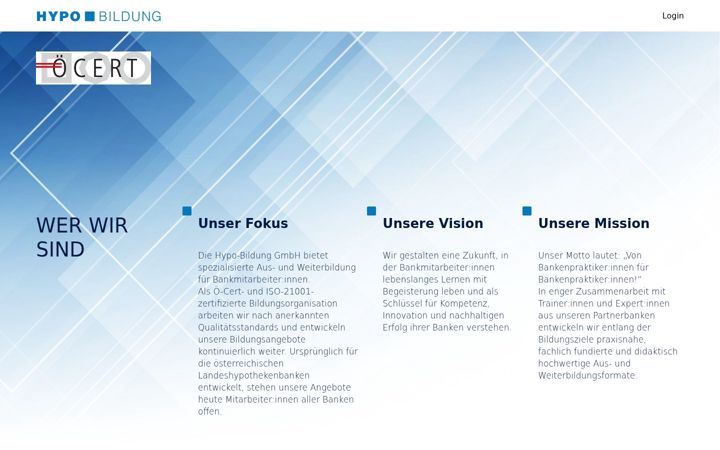 Screenshot of hypo-bildung.at