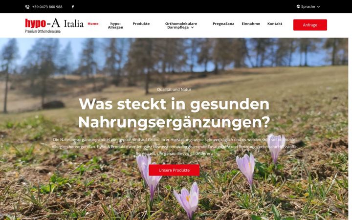 Screenshot of hypoa-italia.it