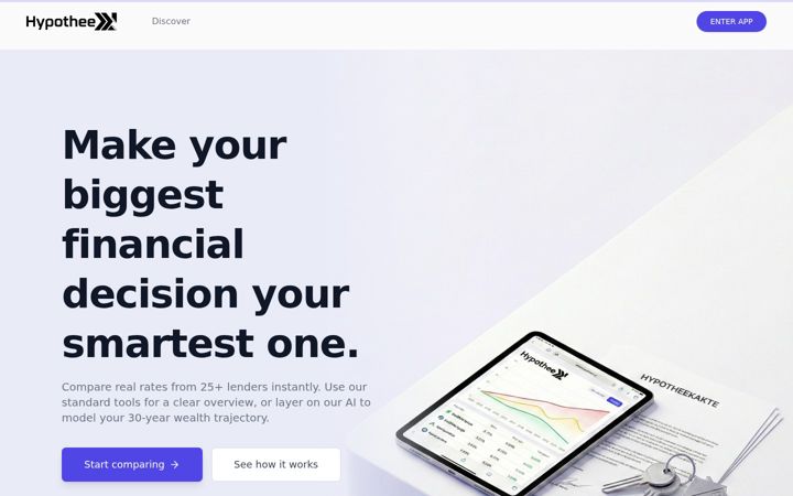 Screenshot of hypotheex.nl