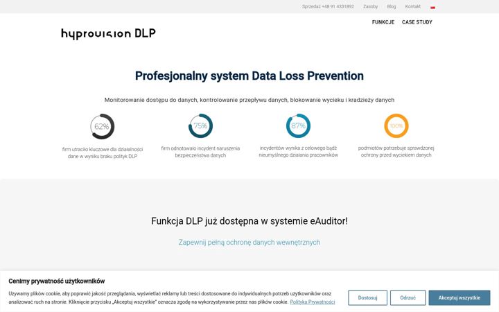 Screenshot stránky hyprovision.com