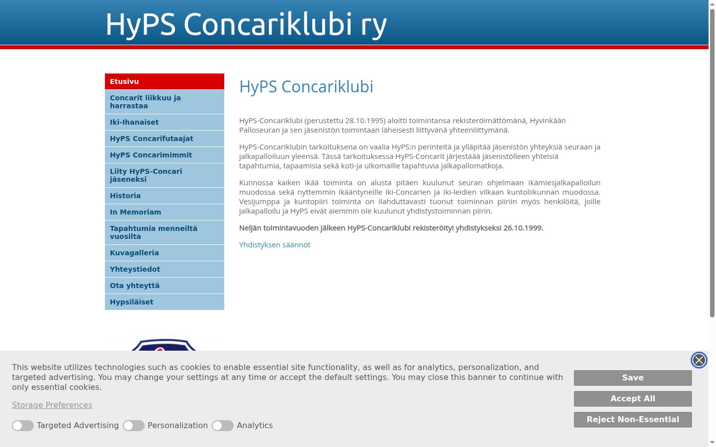 Skjámynd af samþykkisborðanum eins og hann birtist áður en nokkur samskipti fóru fram