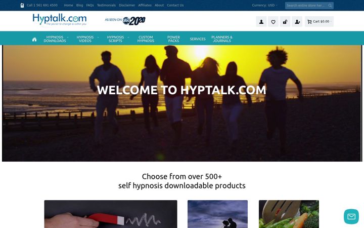 Screenshot stránky hyptalk.com