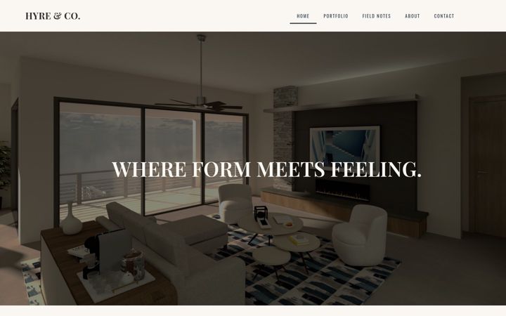 Screenshot of hyreandcompany.com