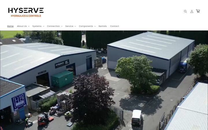 Screenshot of hyserve.co.uk