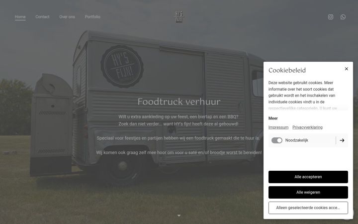 Screenshot of hysfijn.com