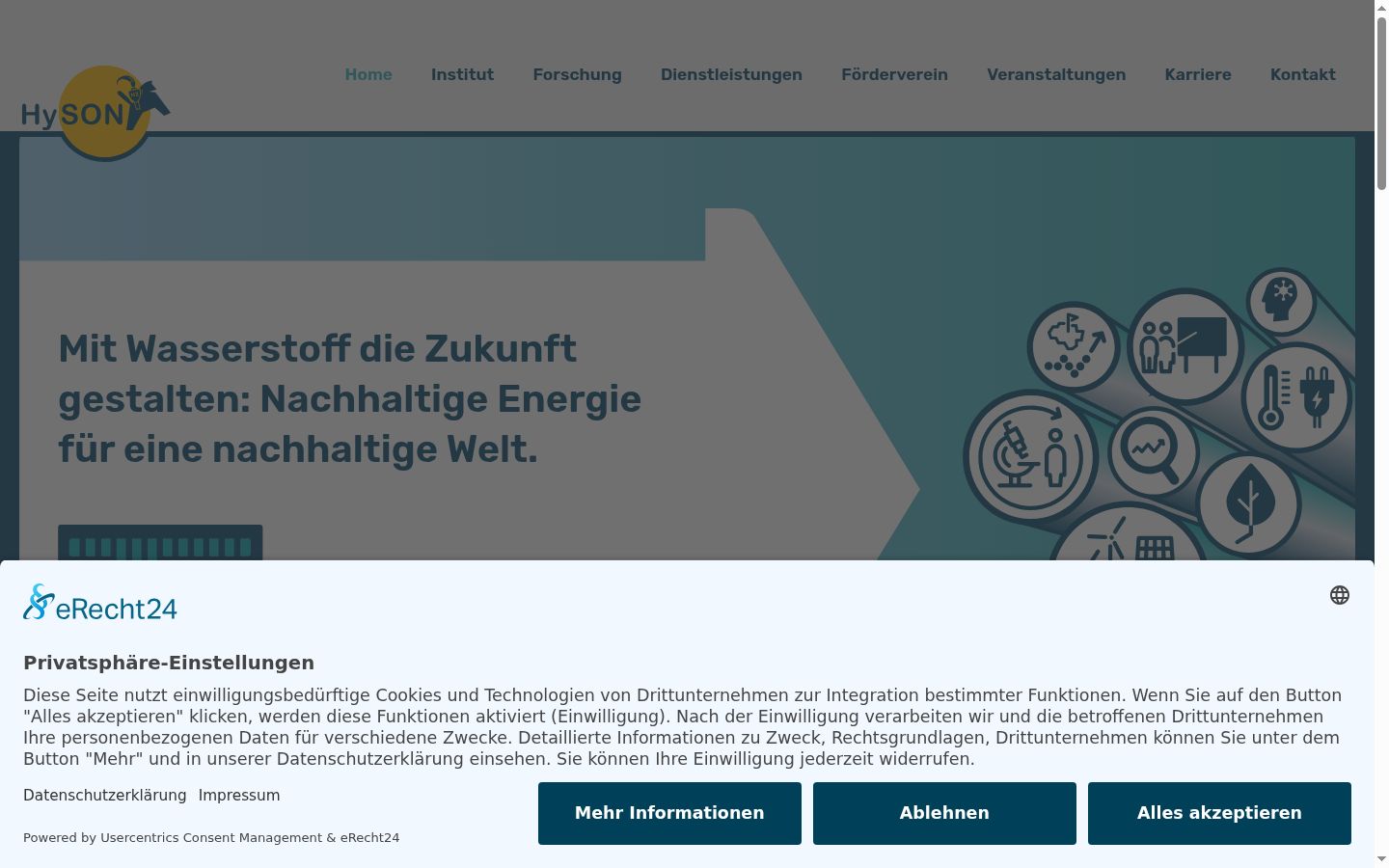 Screenshot tal-banner tal-kunsens muri qabel kwalunkwe interazzjoni