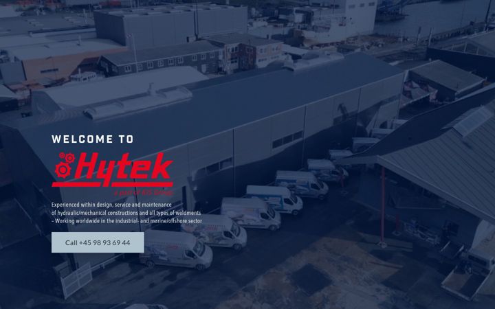 Screenshot of hytek.dk
