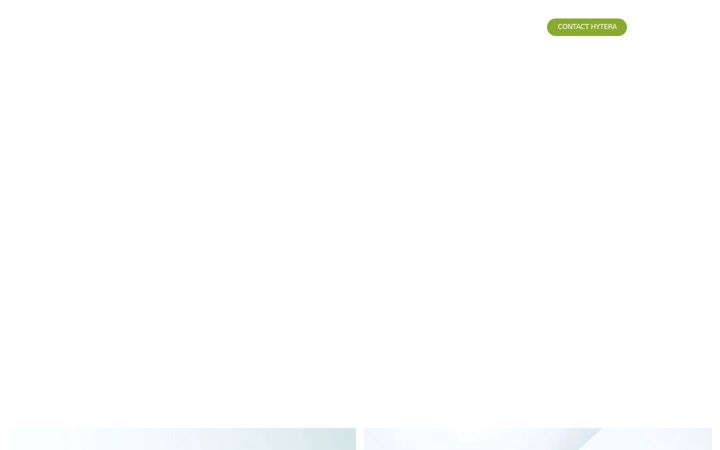 Screenshot of hytera.com