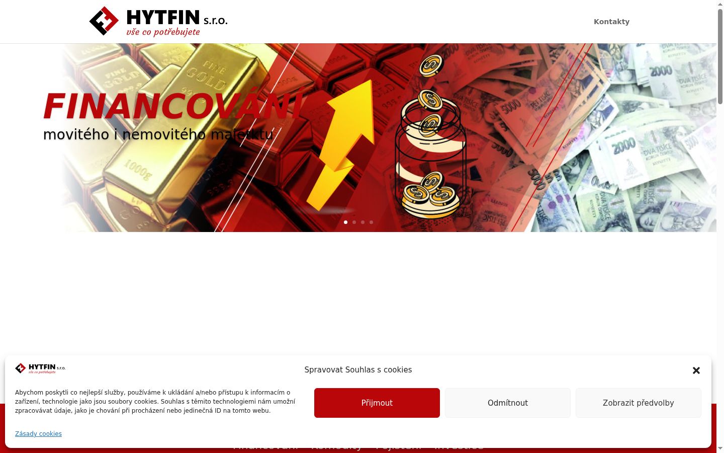 Sutikimo reklamjuostės, rodytos prieš bet kokią sąveiką, ekrano kopija