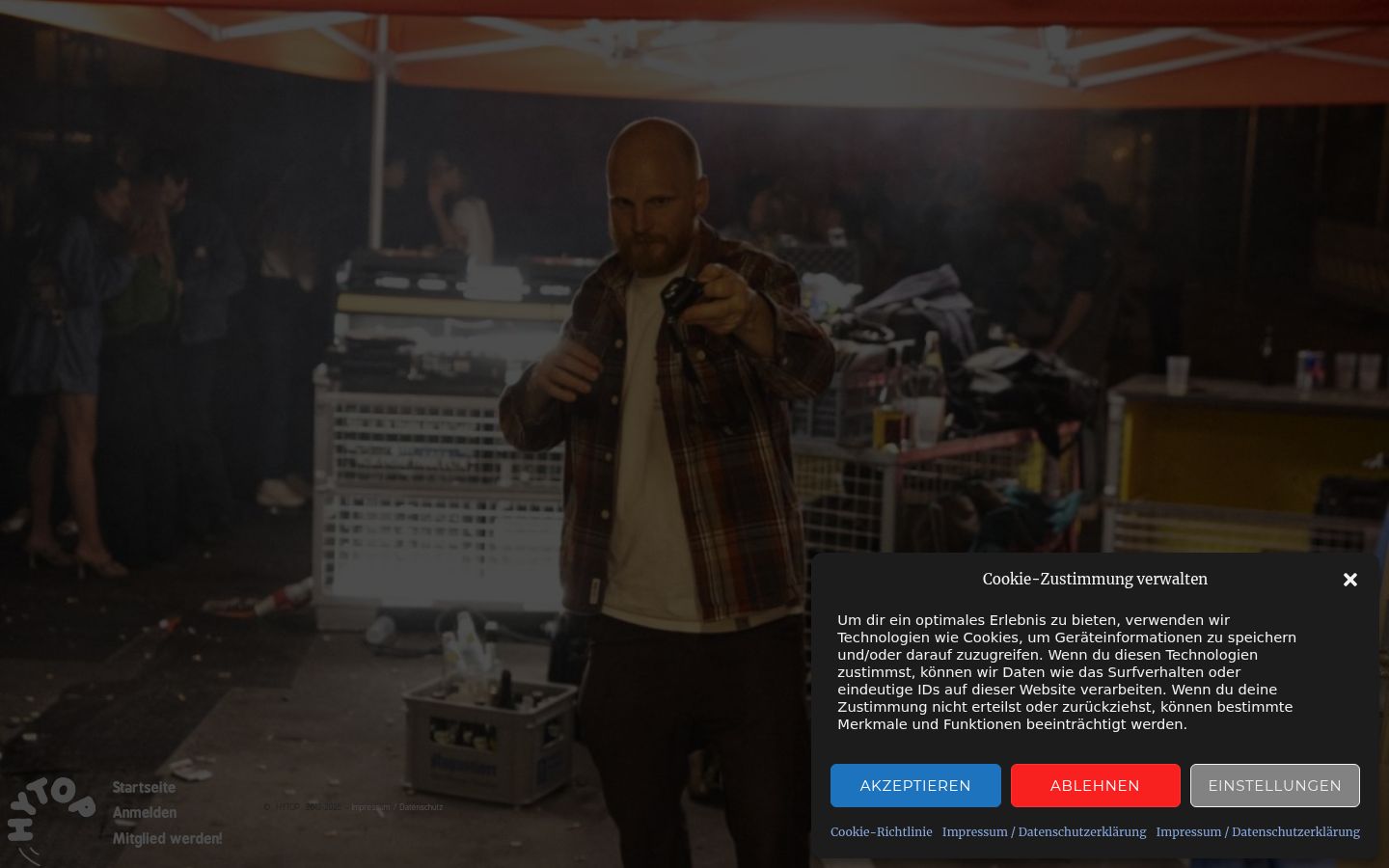 Screenshot tal-banner tal-kunsens muri qabel kwalunkwe interazzjoni