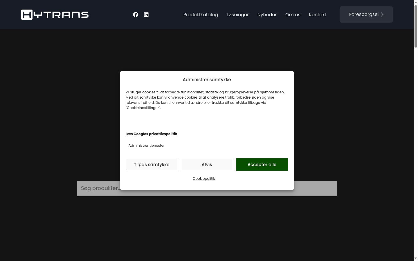 Sutikimo reklamjuostės, rodytos prieš bet kokią sąveiką, ekrano kopija