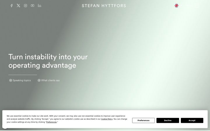 Capture d'écran de hyttfors.com