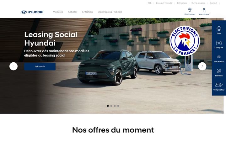 Screenshot of hyundai-distributeurs.fr
