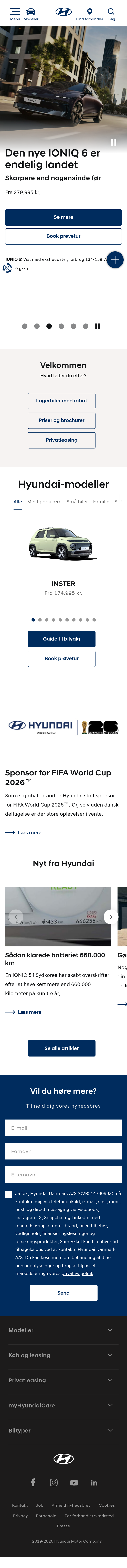 Mobile screenshot of hyundai.com