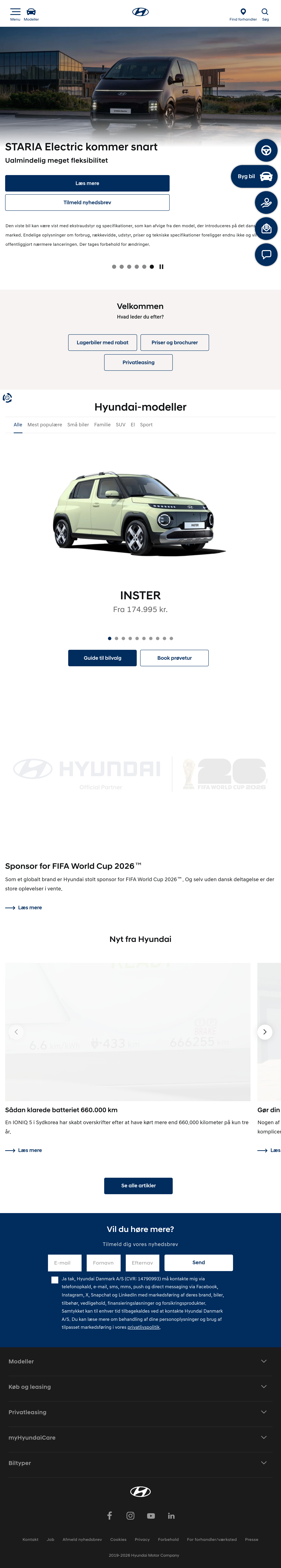 Tablet screenshot of hyundai.com