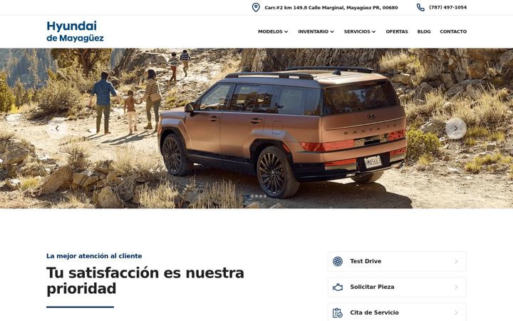 Capture d'écran de hyundaidemayaguez.com