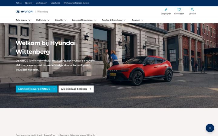 Skärmbild av hyundaiwittenberg.nl