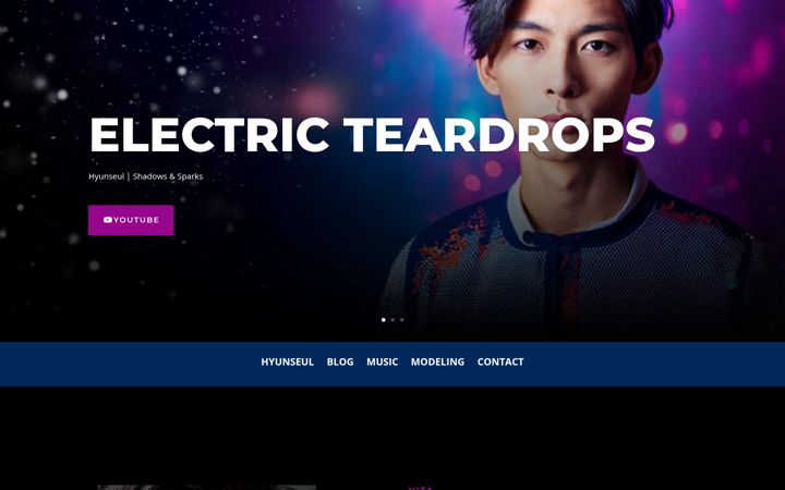 Screenshot of hyunseul-official.com