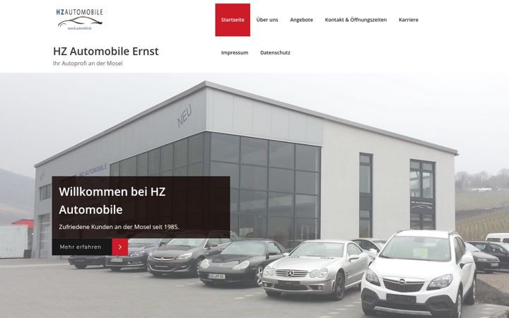 Screenshot of hz-automobile.de