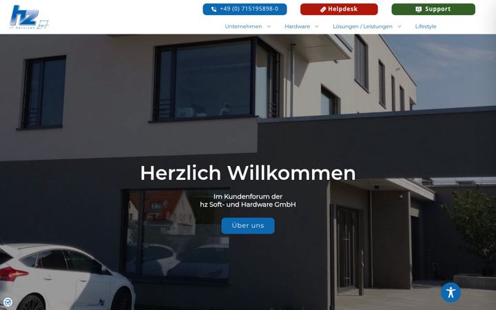 Snímek obrazovky hz-gmbh.de