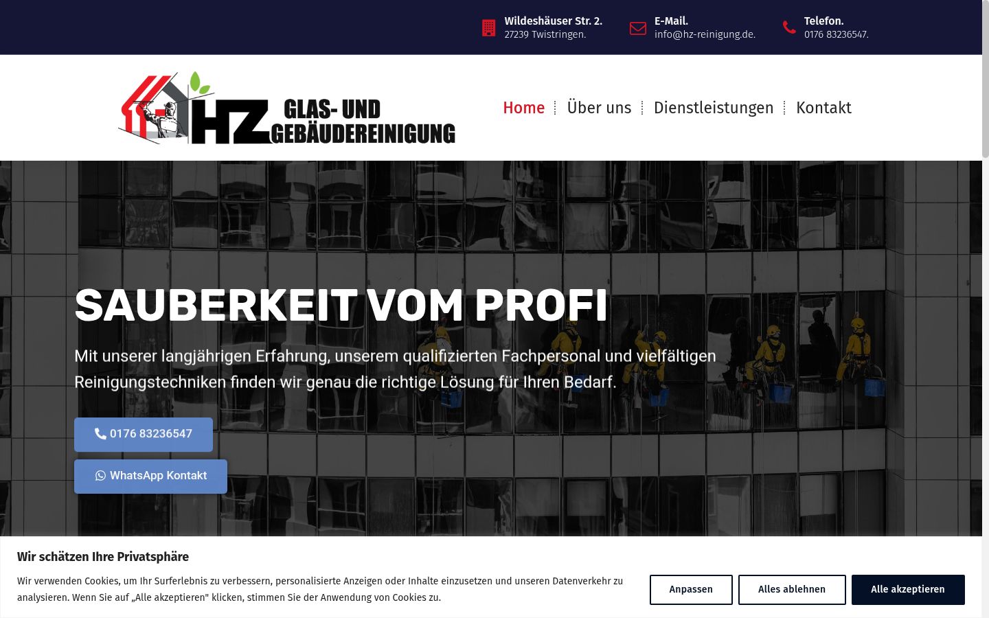 Screenshot tal-banner tal-kunsens muri qabel kwalunkwe interazzjoni