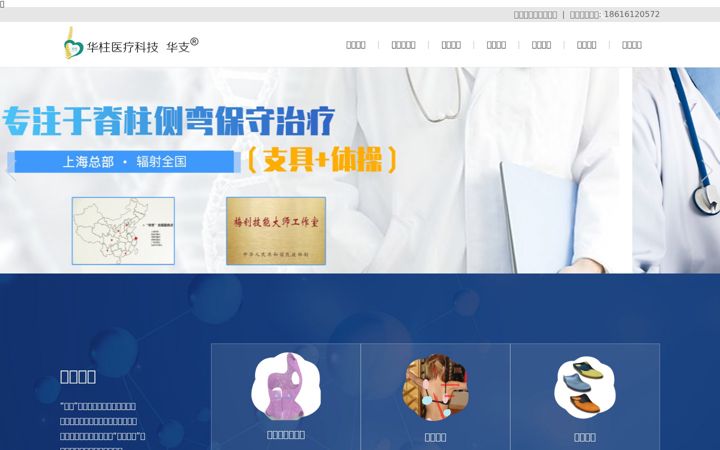 Screenshot von hzbrace.com