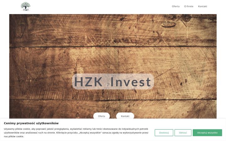 Screenshot of hzkinvest.com