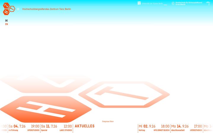 Screenshot of hzt-berlin.de
