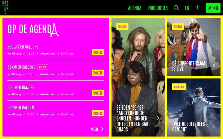 Screenshot of hzt.nl