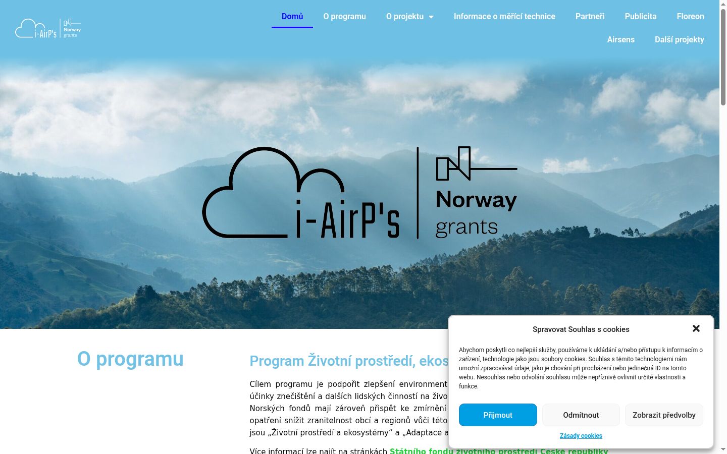 Screenshot tal-banner tal-kunsens muri qabel kwalunkwe interazzjoni