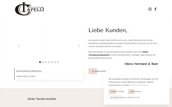 Screenshot of i-capelli.net