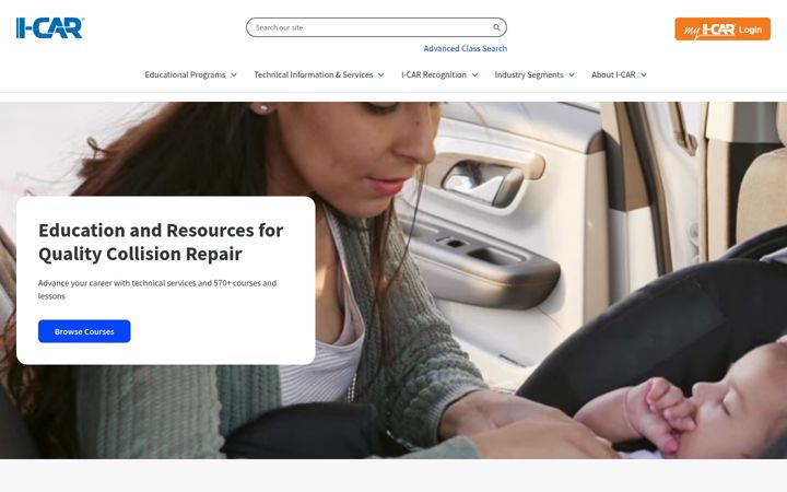 Screenshot of i-car.com