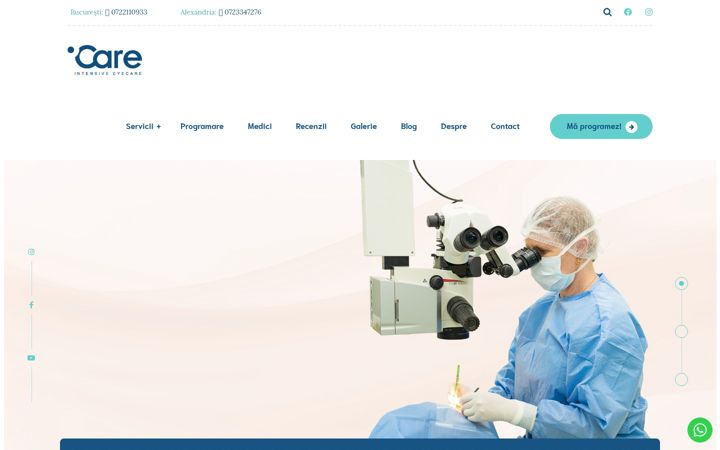 Screenshot of i-care.ro