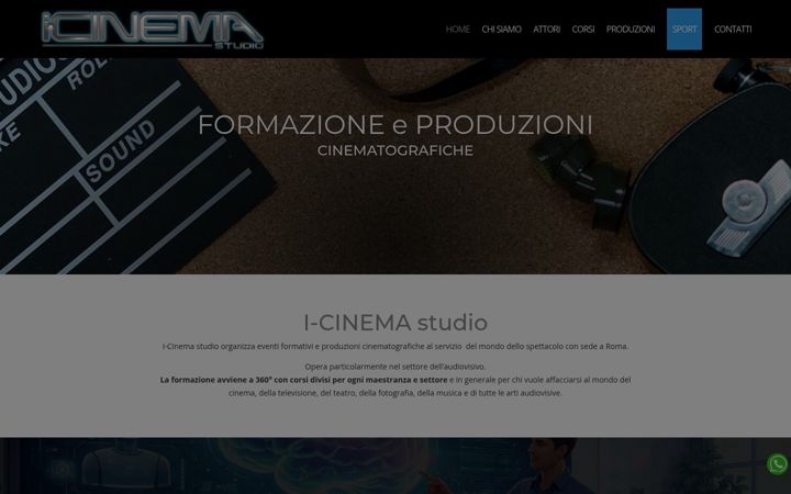 Screenshot of i-cinema.it