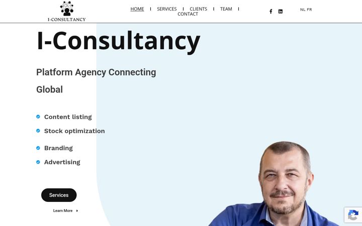 Screenshot of i-consultancy.be