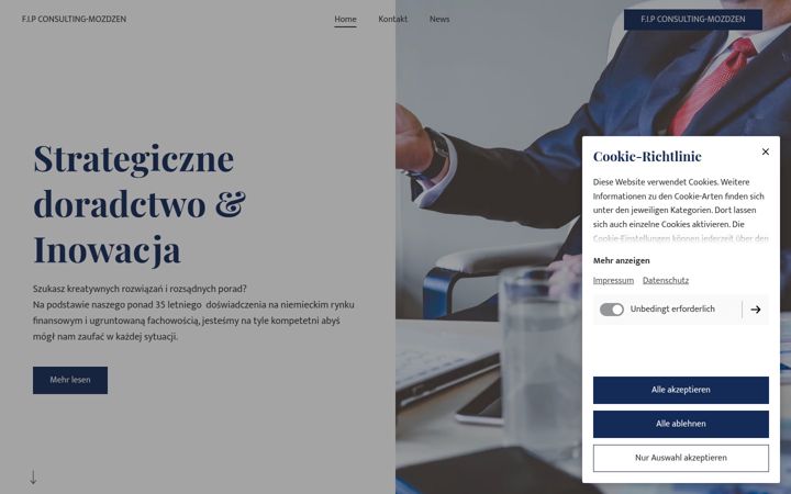 Screenshot of i-consulting.website