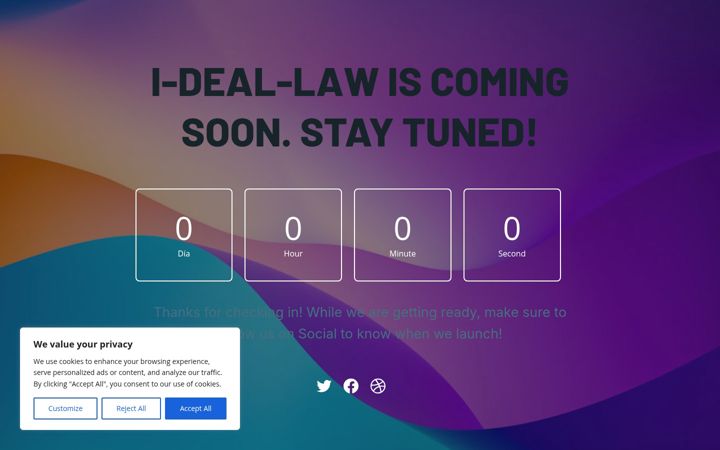 Screenshot of i-deal-law.com