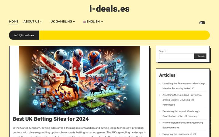 Screenshot of i-deals.es